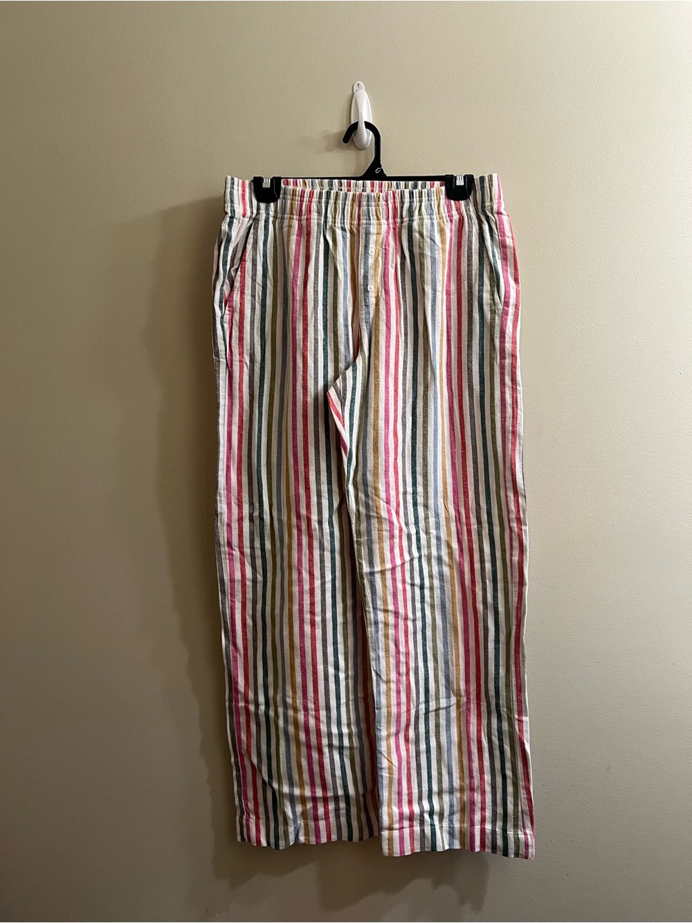 Gap Striped Pajama Pants Women’s Size Small 100% Cotton NWT Multicolor